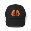 Haunted House Zombie Unisex Distressed Cap