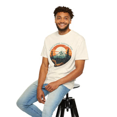 Mount Rainier National Park Graphic, Comfort Colors Soft Relaxed Fit Unisex Garment-Dyed T-shirt