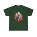 Fiery Fire Ghost - Graphic Unisex Heavy Cotton Tee