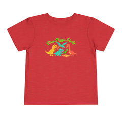 Dino Pizza Party Toddler Tee - Fun Dinosaur Graphic T-Shirt for Kids