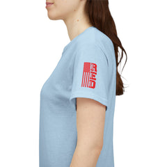 SUBMARINER RED Friday T Shirt with Fouled Anchor, American Flag, FBM / Boomer Silhouette. Remember Everyone Deployed, Dolphins