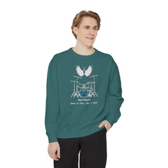 RUSH Neil Peart Unisex Garment-Dyed Sweatshirt