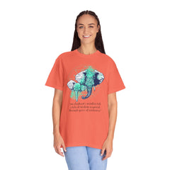Elephants Graphic  Garment-Dyed T-shirt