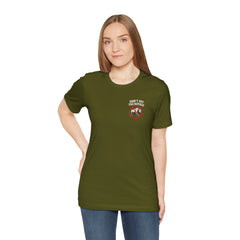 Montana Rules Tee - “3 Things You Don’t Do in Montana: Don’t Pet the Buffalo, Outdrink Canadians, Mess with Cowboy Music”