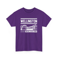 Wellington New Zealand Cities of The World Series Unisex Heavy Cotton Tee