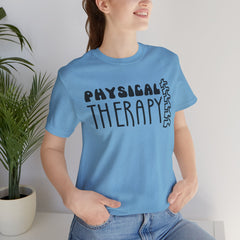 Physical Therapy Unisex Tee - Spine Graphic Gift for PT Student