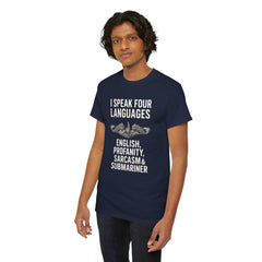 Funny United States Submarine Multilingual T-Shirt