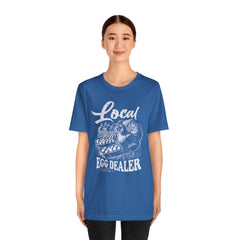 Local Egg Dealer Unisex Jersey Tee - Perfect for Farmers & Foodies