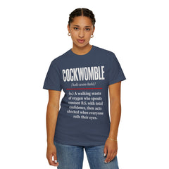 Cockwomble Definition  – Funny Sarcastic Dictionary Tee