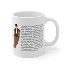 Ferris talks about Socialism  - Ceramic Mugs (11oz\15oz\20oz) Beuller / Movie Quote / Unique Gift / Gift for him / Gift for Her / 80s Movie