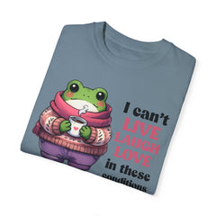 Vintage Style Funny Frog Tshirt  - Stylish Unisex T Shirt