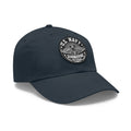 United States Navy Submarine Veteran Dad Hat with Leather Patch (Round) / Dolphins / Submarine Breast Insignia