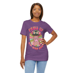 Funny Cat Paws Up Hip Hop Heads - Graphic Tee