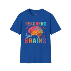 TEACHERS LOVE BRAINS! / Great gift idea! / Educator / School Days / Unisex T Shirt