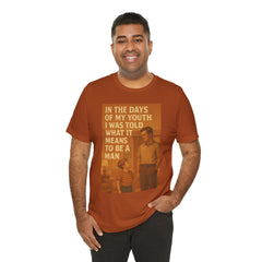 In The Days Of My Youth I Was Told What It Means To Be A Man Short Sleeve Tee - Get The Led Out, Zeppelin Inspirational Nature Design