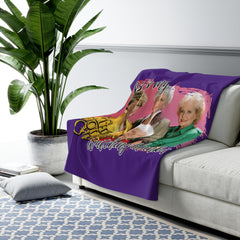 Sherpa Blanket - This Is My The Golden Girls Watch Blanket