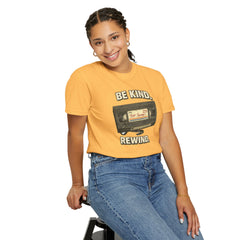 Be Kind Rewind Cassette T-Shirt — Retro 80s Vintage Tape Tee