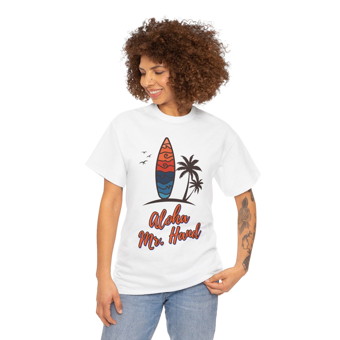 Aloha Mr. Hand Fast Times At Ridgemont High Shirt - Unisex Jersey Short Sleeve Tee