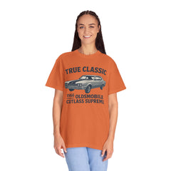 Retro Oldsmobile 1966 Cutlass Supreme - Unisex Comfort Colors Garment Dyed T-Shirt
