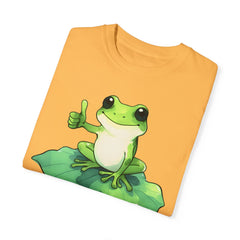 Vintage Style Frog Tshirt, Comfort Colors -  Stylish T Shirt