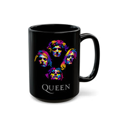 Queen Graphic - Black Mug (11oz, 15oz)