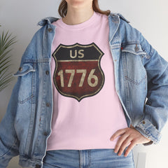 Vintage USA Pride Tee - 1776 Unisex Heavy Cotton Tee