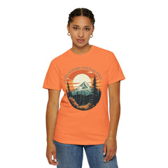 Mount Rainier National Park Graphic, Comfort Colors Soft Relaxed Fit Unisex Garment-Dyed T-shirt