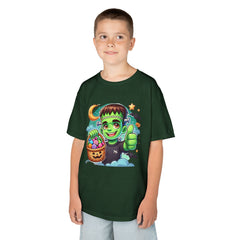 Kids Halloween Frankenstein Monster Tee