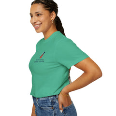 Front Logo Back Graphic Baldwin Harbor Animal Hospital "Who Let the Dogs Out?" Graphic Tee