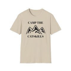 Camp The Catskillsi Unisex Softstyle T-Shirt  Catskill Mountains New York