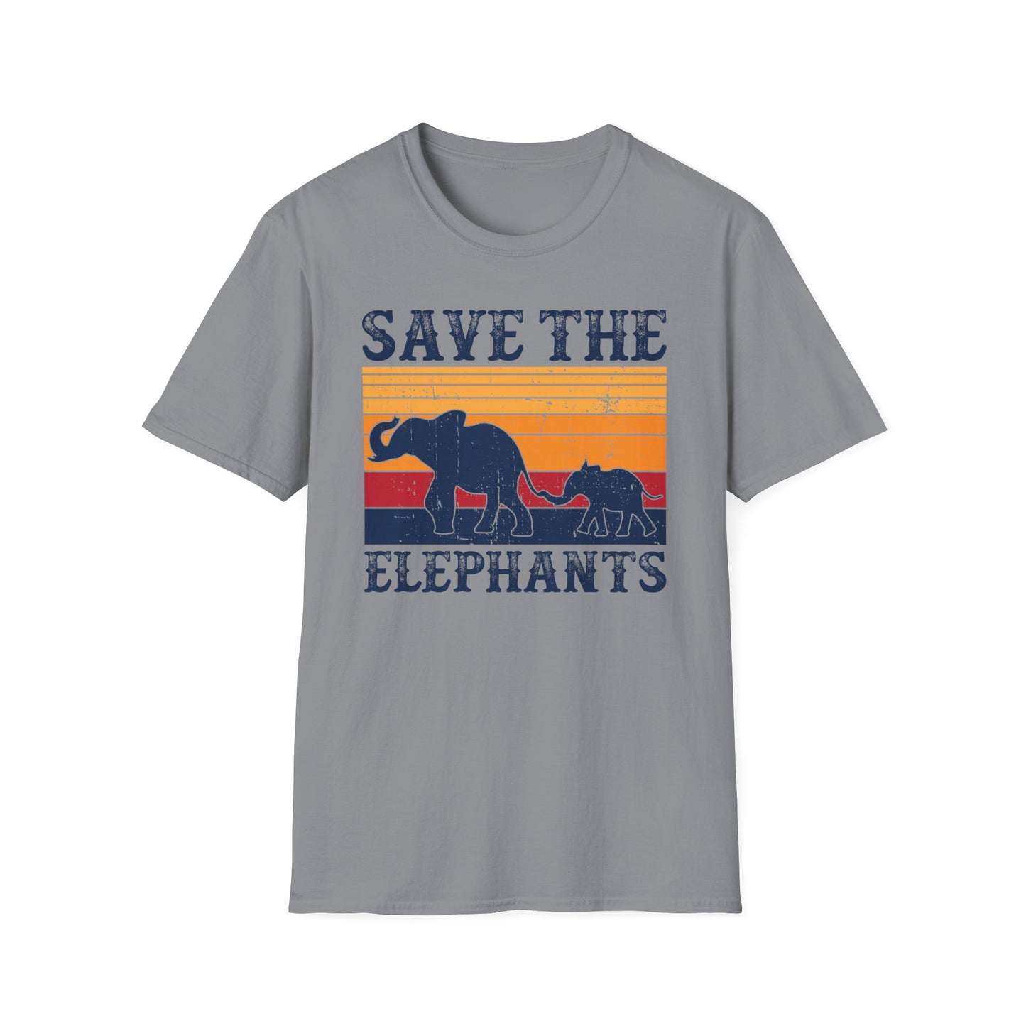 Save the Elephants Unisex Softstyle T-Shirt