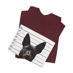 K9 Mugshot Personalized with your Dog T-Shirt