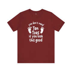 Amputee Toes Funny Quote - Unisex T-Shirt