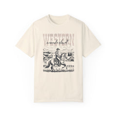 Vintage Style Cowboy Graphic Shirt - Stylish T Shirt