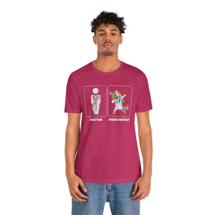 Funny Doctor vs  Prosthetist Unicorn - Graphic Unisex T Shirt