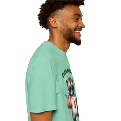 Even Baddies Get Saddies, Raccoon Comfort Colors Shirt