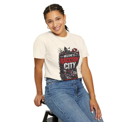 Raccoon City Graphic T-Shirt — "Welcome to Raccoon City" Horror Gamer Tee