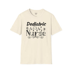 Pediatric Nurse - Unisex Softstyle T-Shirt | Nurse Awareness,Medical Wear,Gift For Him,Scrubs Lover, RN, Hospital Staff Gift,Gift For Her,RN