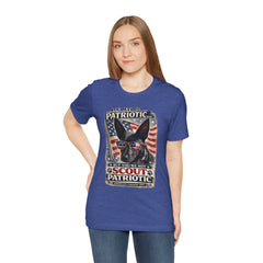 Personalized with your Dogs name and image - Patriotic Dog T-Shirt