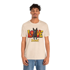 Personalized Love Your Dog T-Shirt — Designed with your dogs name and picture Graphic Tee