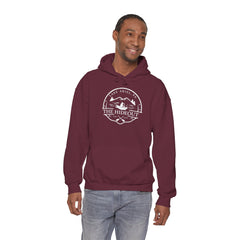The Hideout Adventure Hoodie – Lake Ariel, PA Mountain Graphic Hooded Sweatshirt