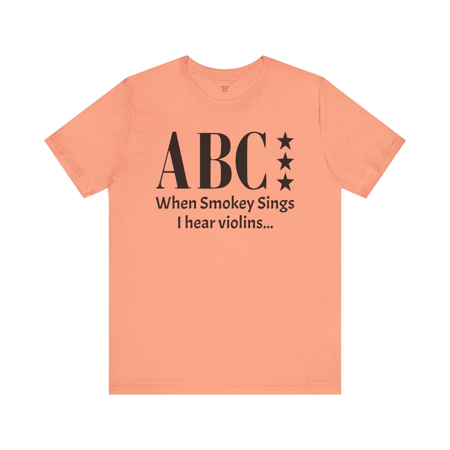 ABC Band tee, When Smokey Sings, vintage style band tee, gift for her, mom's retro tee, 80s music gift, mothers day gift, birthday gift