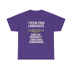 Funny United States Submarine Multilingual T-Shirt