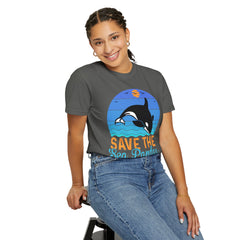 Save The Sea Pandas Comfort Colors Unisex Garment-Dyed T-shirt