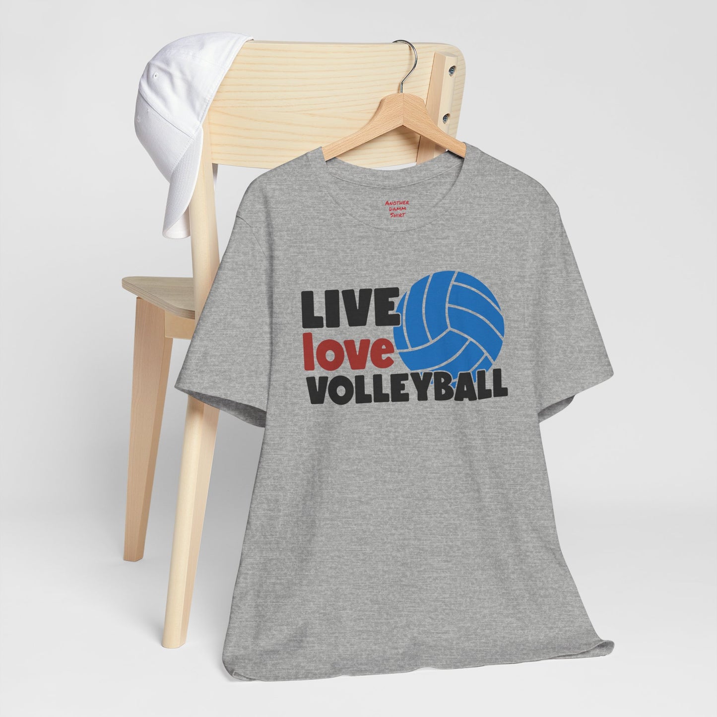 Live Love Volleyball T Shirt,gift for her,gift for him,volleyball gift,sports tee,team shirt,player gift,coach gift,Love Volleyball,Spike it