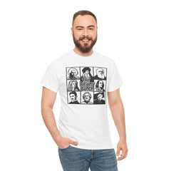 The Brainy Bunch Tee — Vintage Scientist Portraits Graphic T-Shirt
