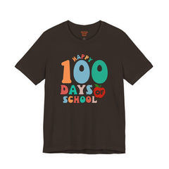 100 DAYS OF SCHOOL - Unisex Jersey Short Sleeve Tee | Elementary School Holiday, Gift For Her, Gift For Him, Teacher Shirt, Classroom Shirt