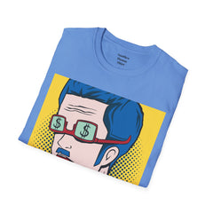 Dumb And Broke Guy Unisex Softstyle T-Shirt  Pop Art