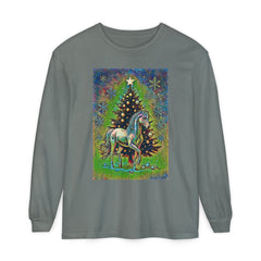 Horse Christmas Long Sleeve T-Shirt