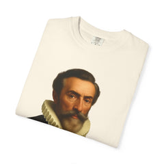 Kepler Coffee Quote T-Shirt — Astronomy Nerd Vintage Portrait Tee